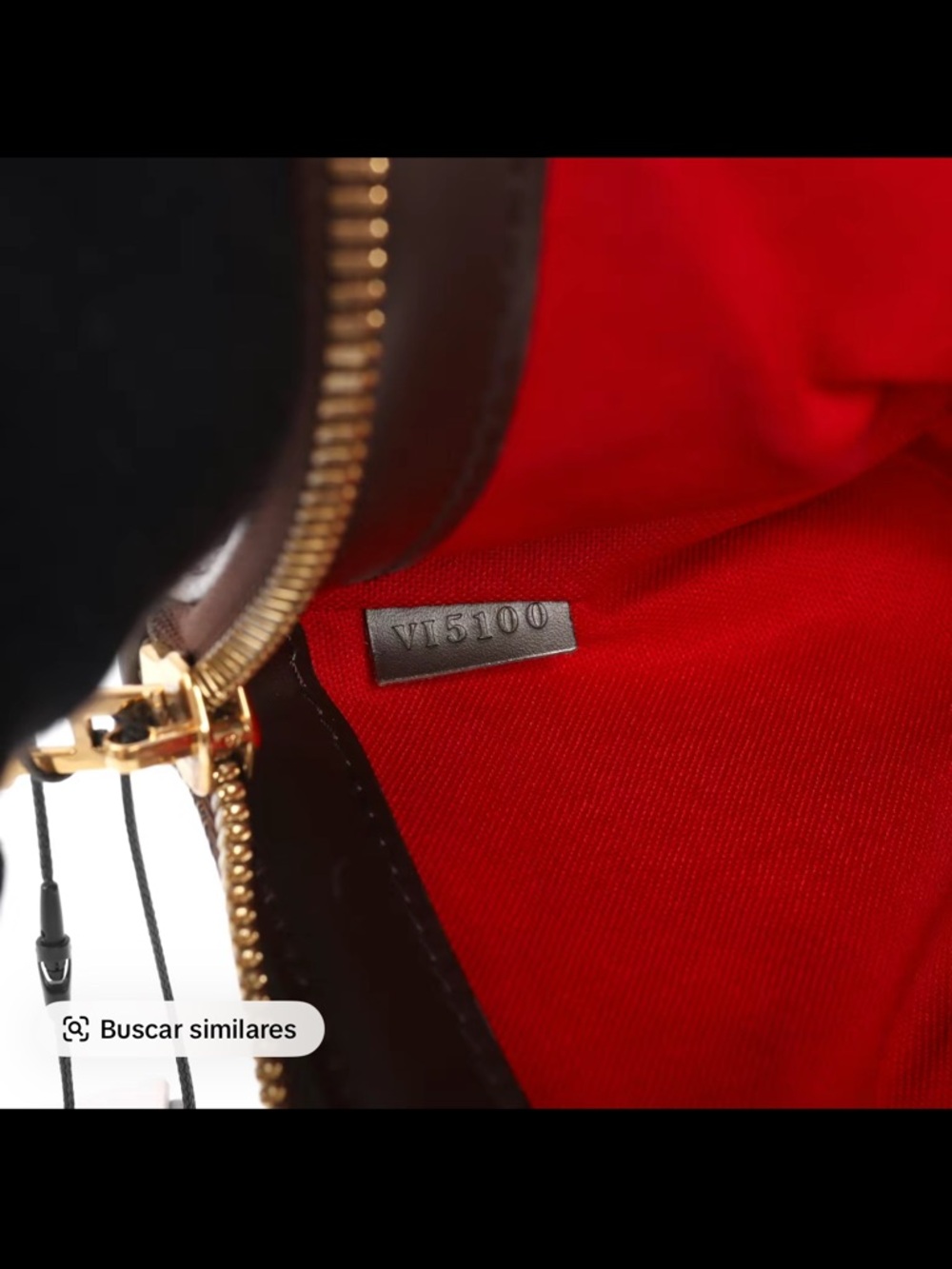 Louis Vuitton Brown Damier Canvas Tote - Picture 3 of 3